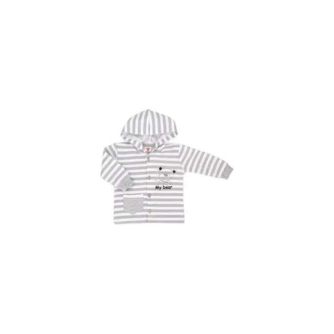 Bluzita cu gluga - my bear - Hainute bebelusi - MK11108-6.9 luni