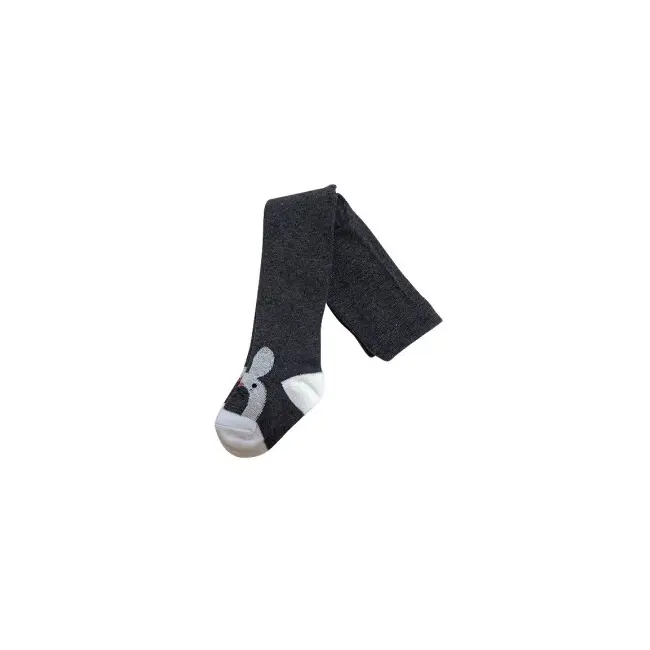 Dres gri inchis din bumbac - Iepuras - WK019-1.2-3 ani