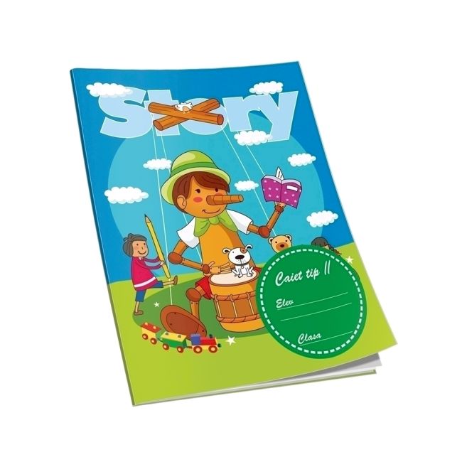 Caiete scolare tip II, A5, 24 file - BPTCCI835006