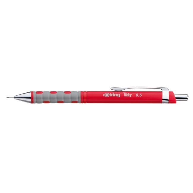 Creion mecanic Rotring Tikky III, mina 0.5 mm, rosu - BPTCRO502020