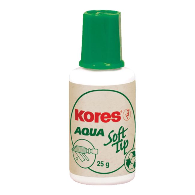 Fluid corector Kores, 20 ml, pe baza de apa, aplicator cu burete - BPTCKS69417