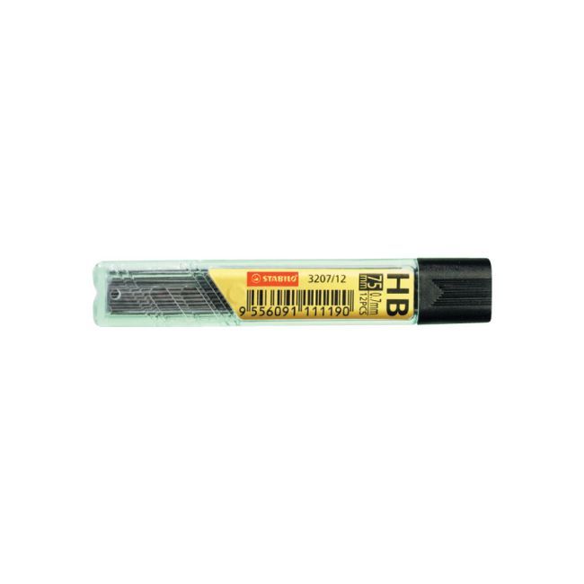 Mine creion mecanic, 0.7 mm, HB, 12 bucati/cutie - BPTCSW129371