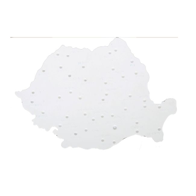 Sablon harta Romania - BPTCFL692