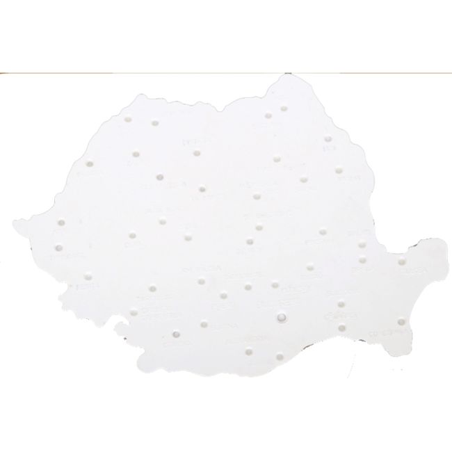 Sablon harta Romaniei Flaro, 185 x 255 mm - BPTCFL00044