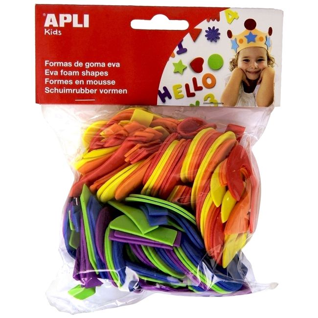 Set Litere, diverse culori, 104 bucati/set - BPTCAL080002