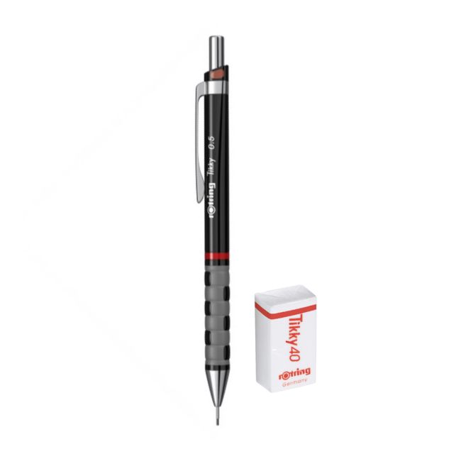 Set Rotring, creion mecanic Tikky III Original, 0.5 mm - BPTCR0904800