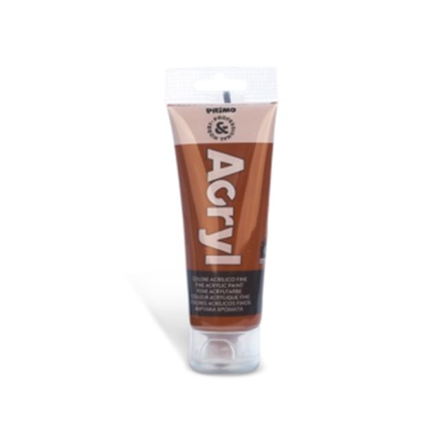 Tempera acrilica Morocolor Primo 75 ml caramiziu - BPTCMC420730