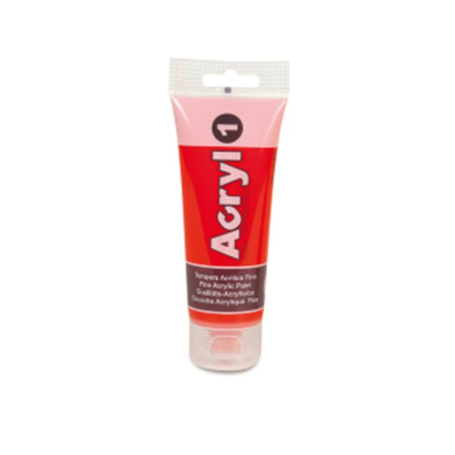 Tempera acrilica Morocolor Primo 75 ml rosu - BPTCMC420300