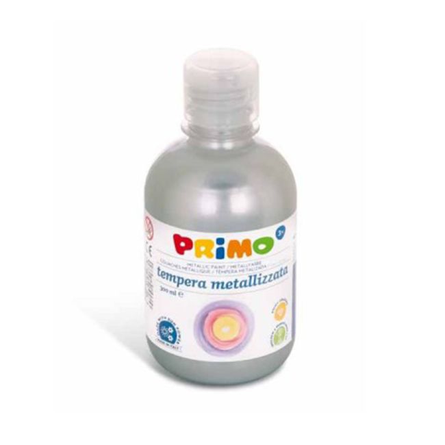 Tempera metalizata Primo 300 ml argintiu - BPTCMC233910