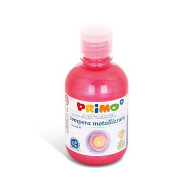 Tempera metalizata Morocolor Primo 300 ml rosu - BPTCMC233300
