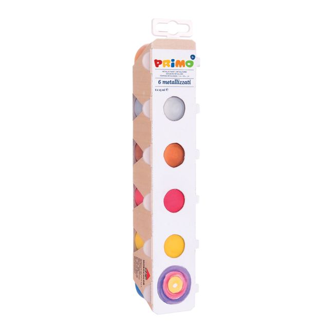 Tempera Morocolor Primo, 25 ml, 6 culori/cutie - BPTCMC15522