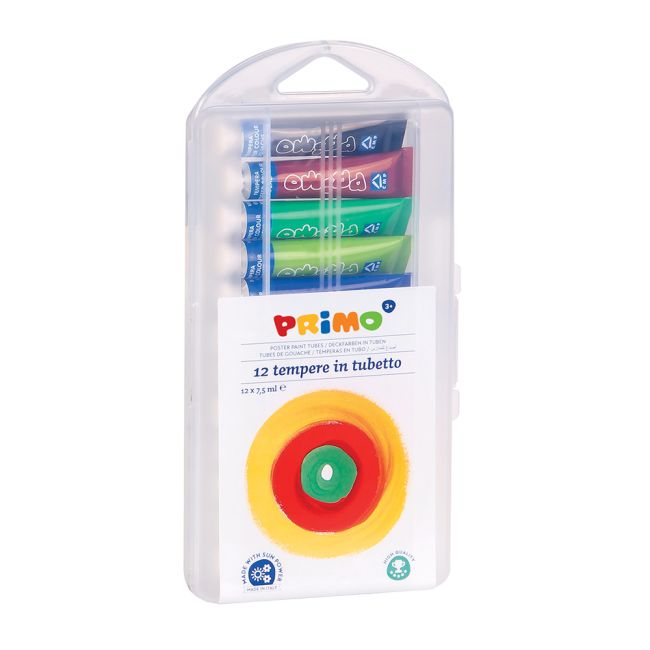 Tempera Morocolor Primo, 7.5ml, 12  culori - BPTCMC15573