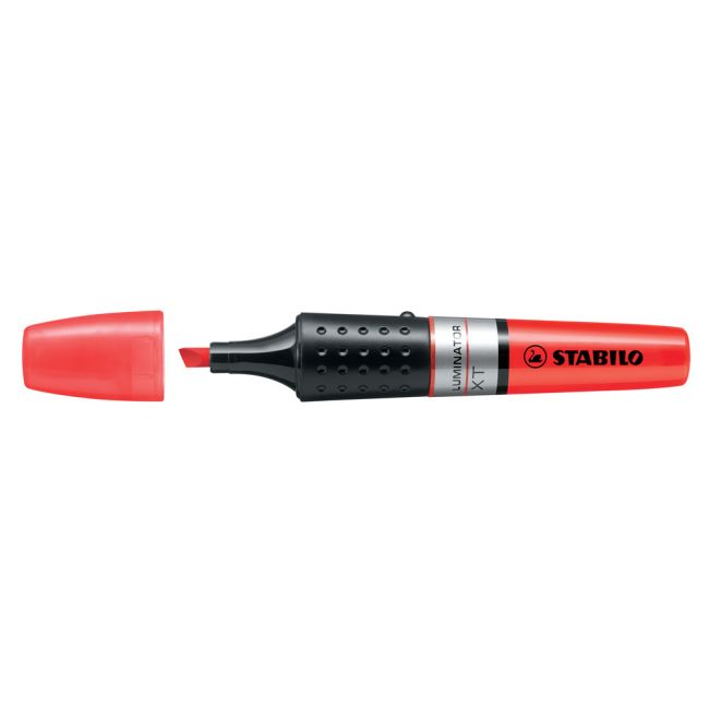 Textmarker Stabilo Luminator, varf 2- 5 mm, rosu - BPTCSW117140