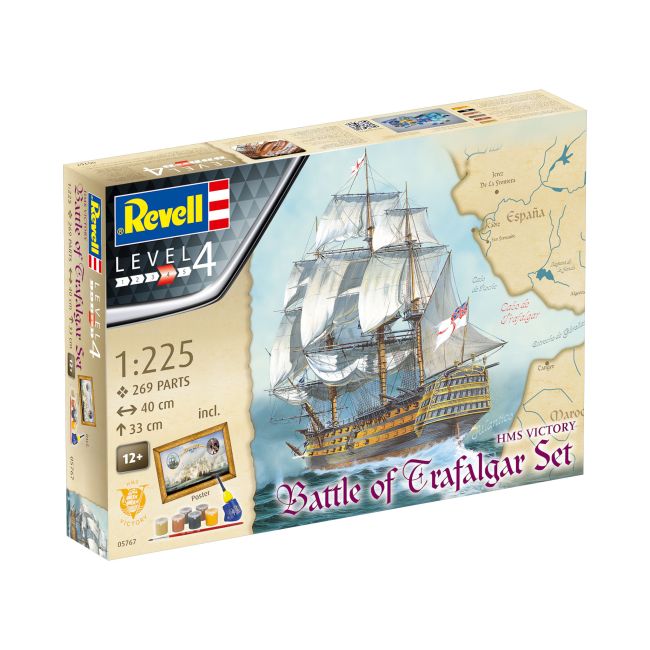 REVELL Gift Set "Battle of Trafalgar" VRNRV5767