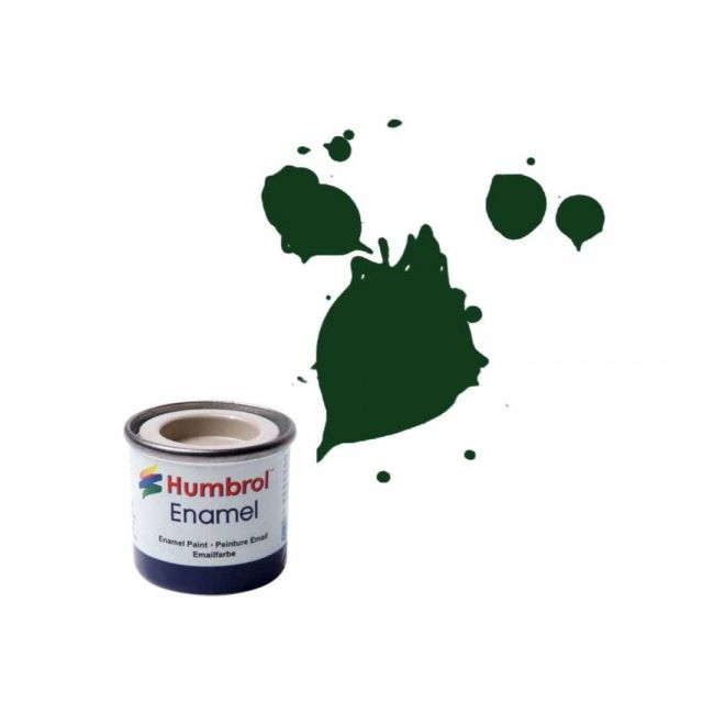 Vopsea modelism Humbrol 0031 Email Numar 3 Brunswick Green Gloss 14 ml - SOLAA0031