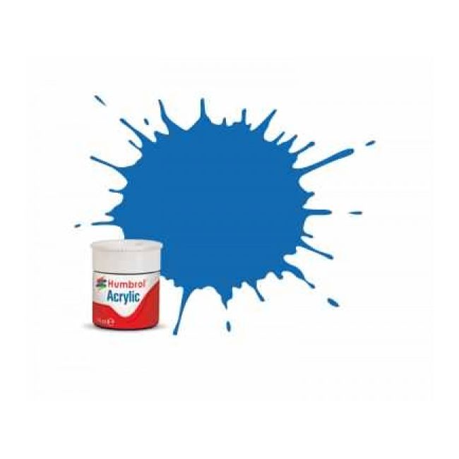 Vopsea modelism Humbrol 0052 Acrilic Numar 52 Baltic Blue Metallic 12 ml - SOLAB0052