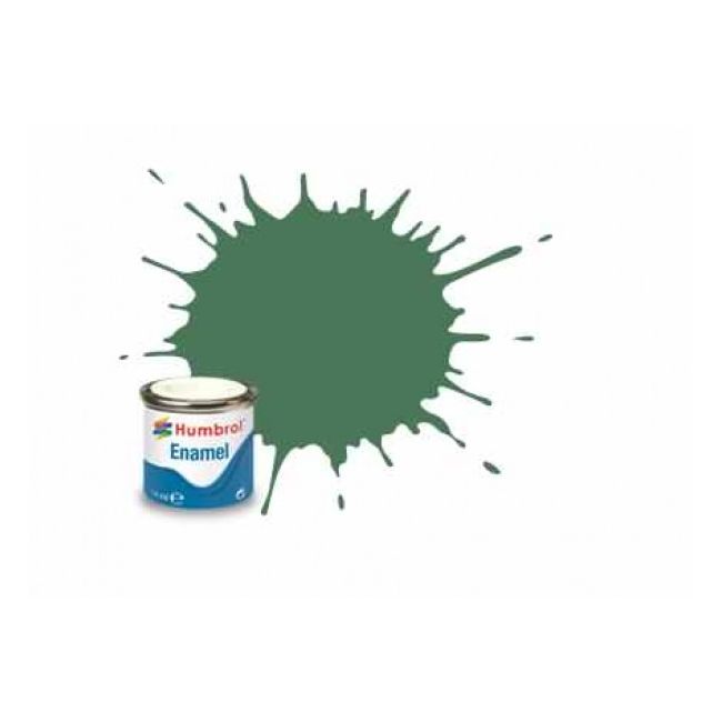 Vopsea modelism Humbrol 1119 Email Numar 101 Mid Green Matt 14 ml - SOLAA1119