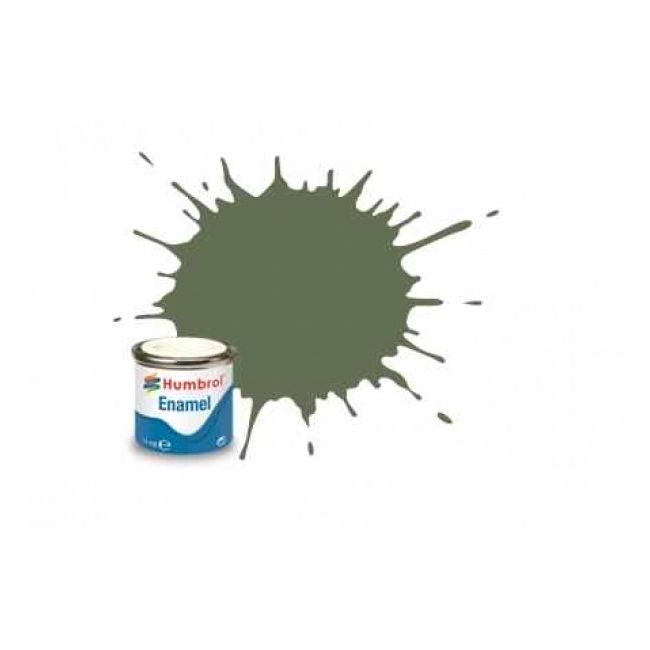 Vopsea modelism Humbrol 1122 Email Numar  102 Army Green Matt 14 ml - SOLAA1122