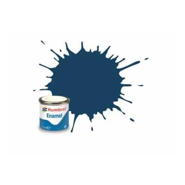 Vopsea modelism Humbrol 1153 Email Numar 104 Oxford Blue Matt 14 ml - SOLAA1153