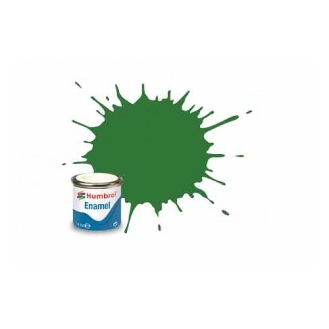 Vopsea modelism Humbrol 1448 Email Numar 131 Mid Green Satin 14 ml - SOLAA1448