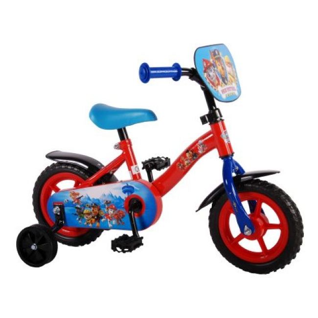 Bicicleta copii Volare Paw Patrol cu roti ajutatoare 10 INCH - SOLVOL61050-CH