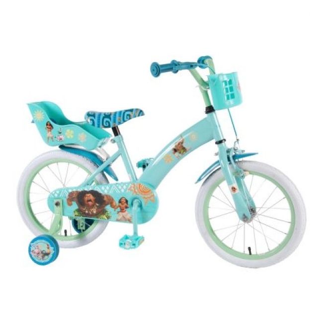 Bicicleta copii Volare Vaiana cu roti ajutatoare 16 INCH - SOLVOL61656-CH