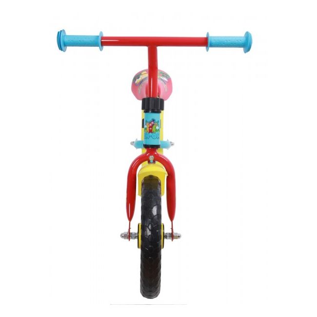 Bicicleta fara pedale 12 inch partial montata Teletubbie - SOLVOL741