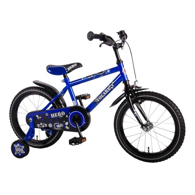 Bicicleta pentru baieti 16 inch cu roti ajutatoare Volare Hero - SOLVOL61609