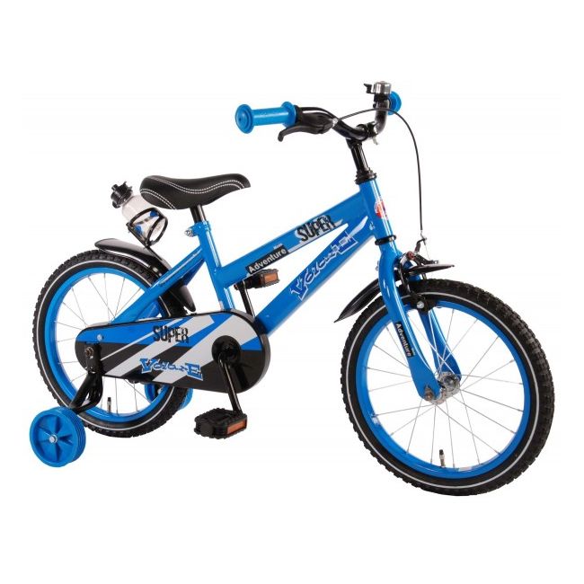 Bicicleta pentru baieti 16 inch cu roti ajutatoare Volare Super - SOLVOL71635