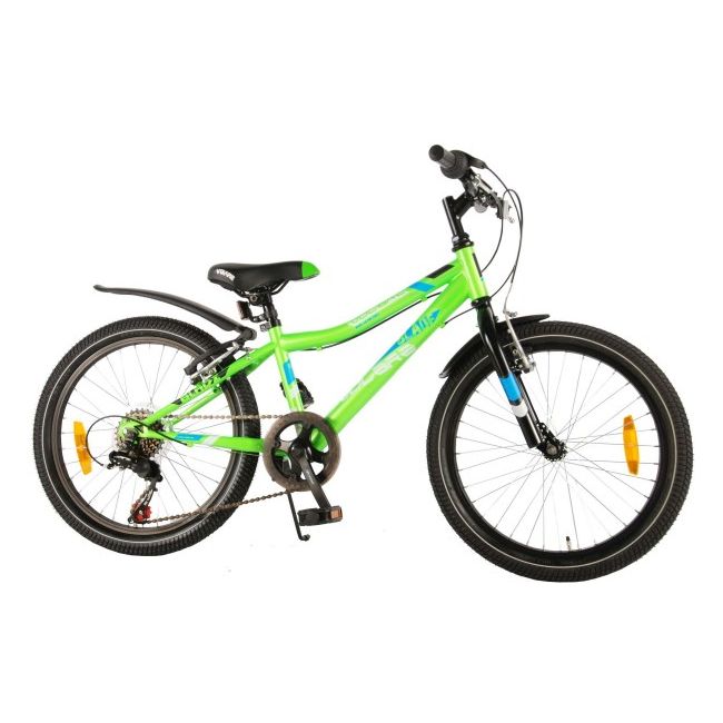 Bicicleta verde pentru baieti 20 inch cu 6 viteze Volare Blade - SOLVOL72020-K