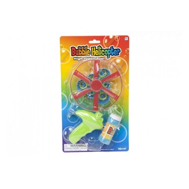 Elicopter cu lansator baloane sapun - SOLPMS319013