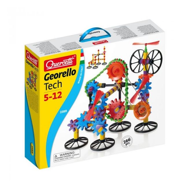 Joc creativ Georello Tech Quercetti roti dintate 3D - SOLQ2389