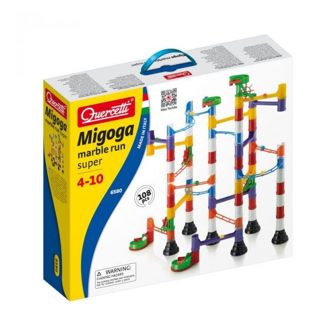 Joc creativ Migoga Super Marble Run Quercetti contructie sine - SOLQ6580
