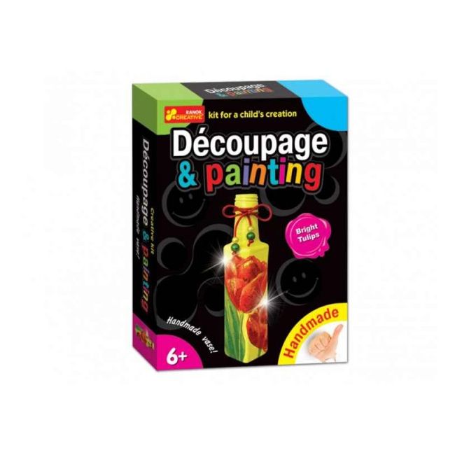 Joc pentru copii Decupaj si pictura Lalele luminoase RANOK - SOLRN15160038