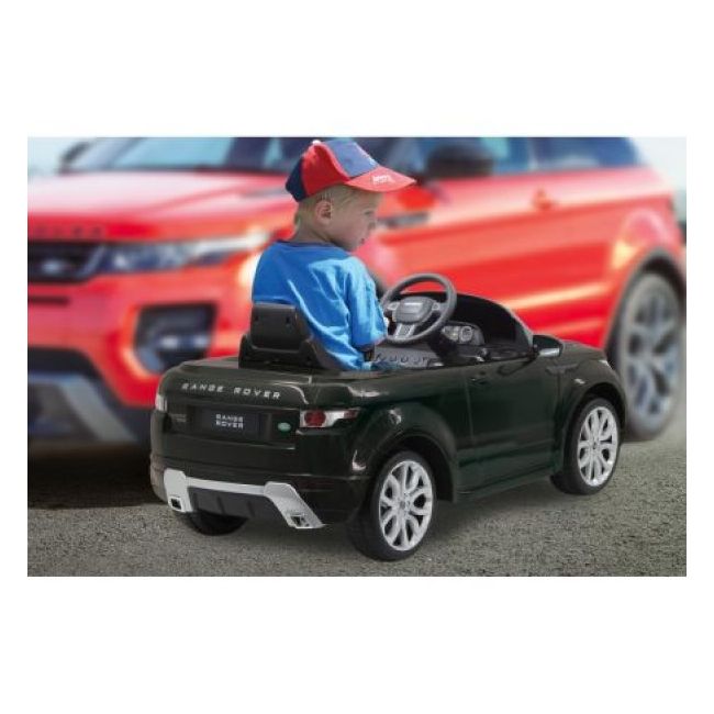 Masinuta electrica copii Land Rover Evoque Negru Jamara 9V cu telecomanda control parinti 2.4 Ghz - SOLJA404779