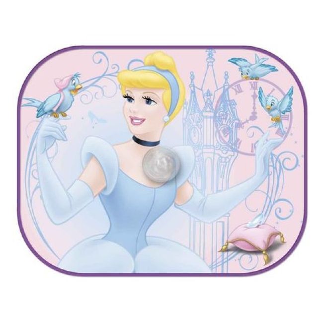 Set 2 parasolare auto cu licenta pentru copii Eurasia Princess - SOLEUR28209
