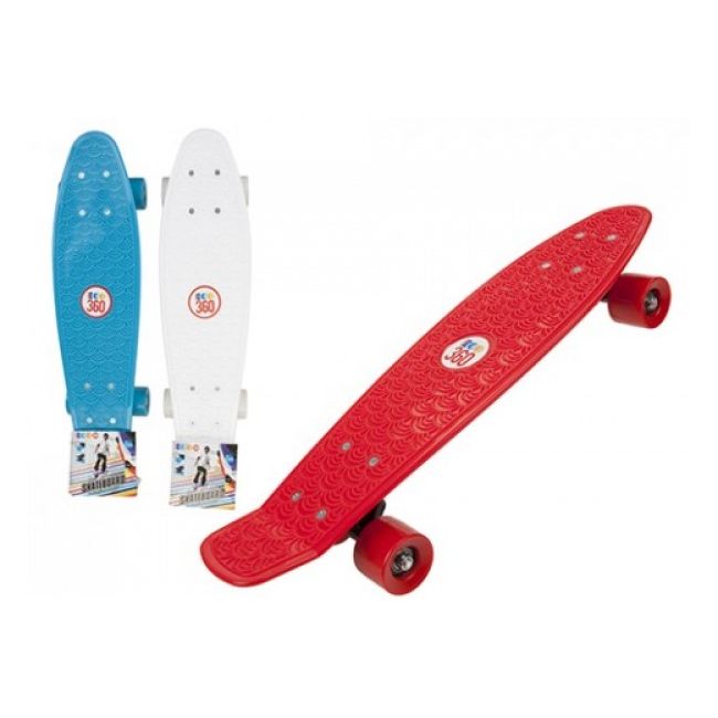 Skateboard copii longboard model Retro 57cm lungime 100kg - SOLPMS318000