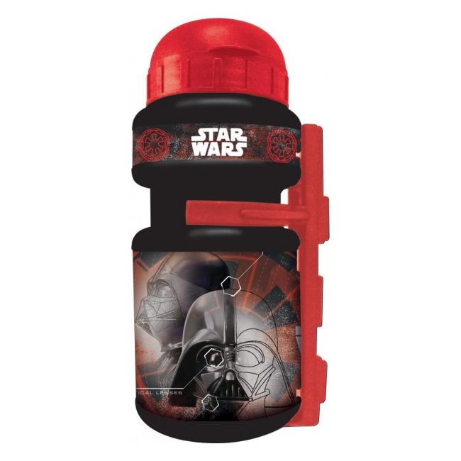 Sticla apa pentru bicicleta cu suport plastic inclus Eurasia Star Wars - SOLEUR35675