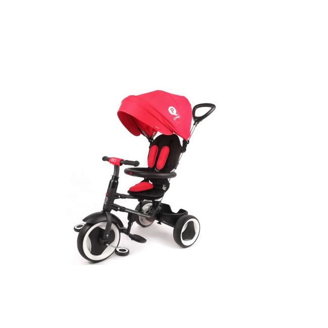 Tricicleta Rito Deluxe Rosie cu maner parasolar si centuri - SOLVOL861