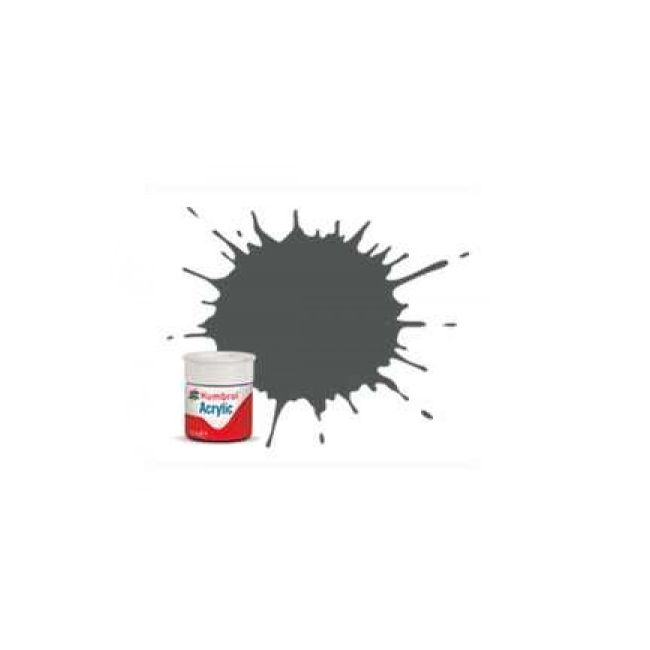 Vopsea modelim Humbrol 0027 Acrilic Numar 27 Sea Grey Matt 12 ml - SOLAB0027