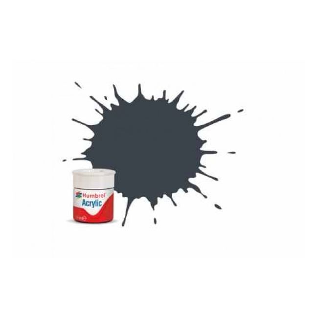 Vopsea modelism Humbrol 0032 Acrilic Numar 32 Dark Grey Matt 12 ml - SOLAB0032