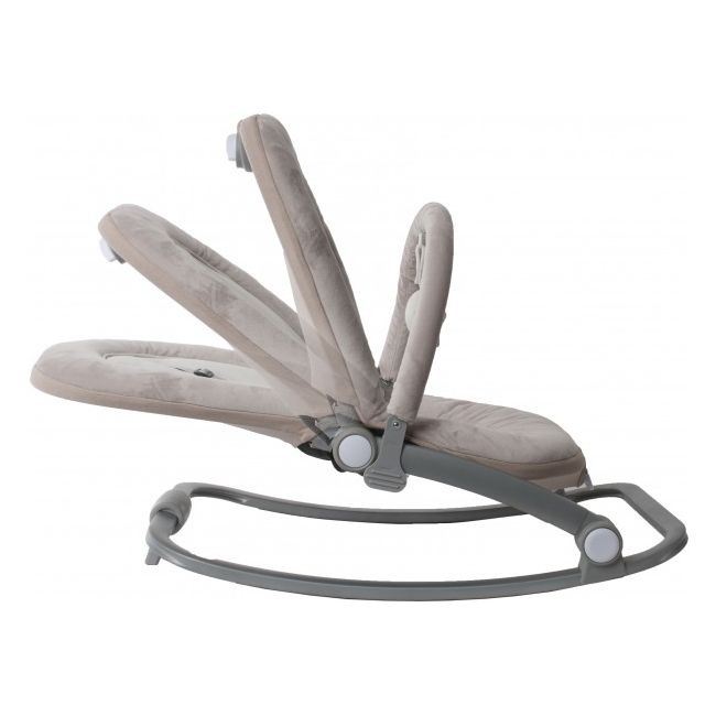 Balansoar cu vibratii BO Jungle Bej pentru bebelusi cu arcada jucarii - SOLBJB700110