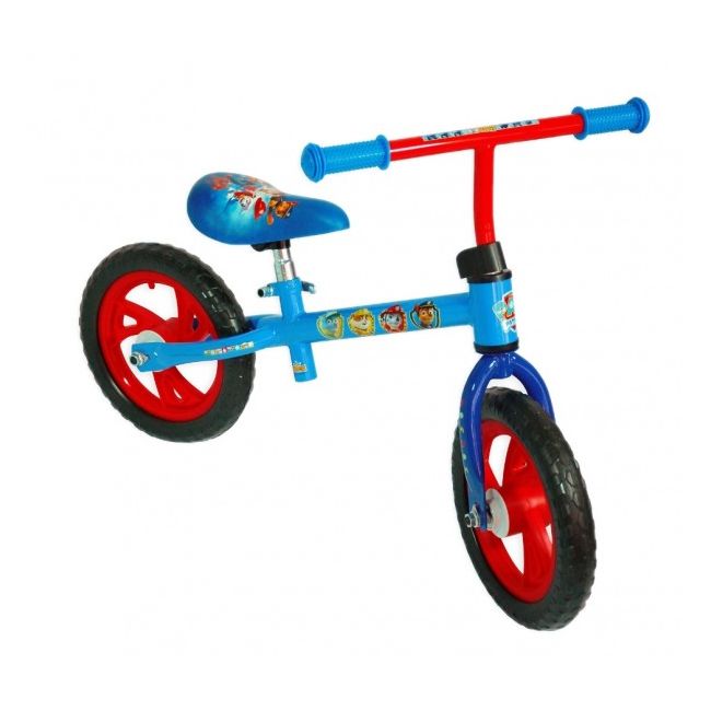 Bicicleta fara pedale Saica Paw Patrol pentru copii roti 12 inch - SOLSA7496
