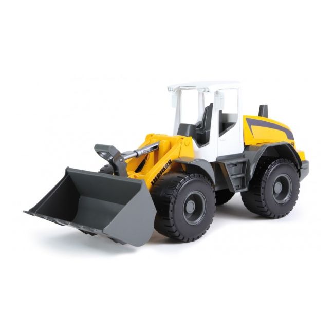 Buldoexcavator incarcator din plastic Liebherr L538 Worxx pentru copii 48 cm - SOLLE04612