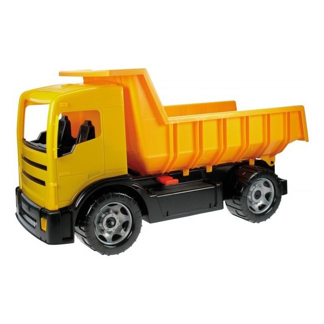 Camion basculanta pentru copii din plastic galbena sustine 100 kg Lena - SOLLE02053