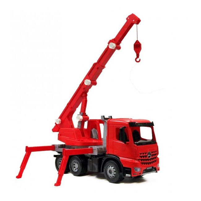 Camion macara pompieri Lena pentru copii Mercedes - SOLLE02175