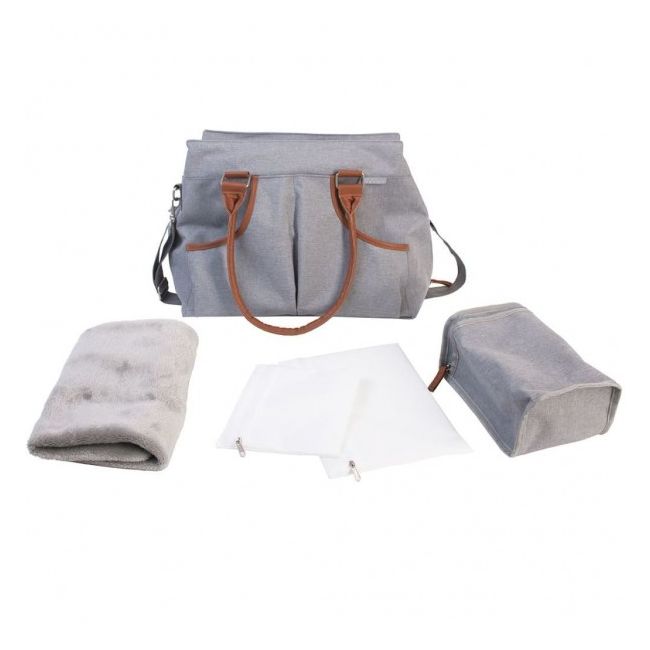 Geanta Casual multifunctionala Bo Jungle pentru bebelusi Gri - SOLBJB300340