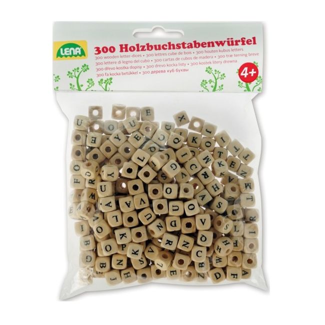 Margele din lemn Lena pentru confectionare bratari - SOLLE32005