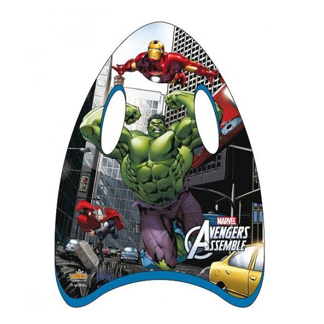 Mini placa pentru inot 45 cm Saica Avengers pentru copii din spuma - SOLSA9687