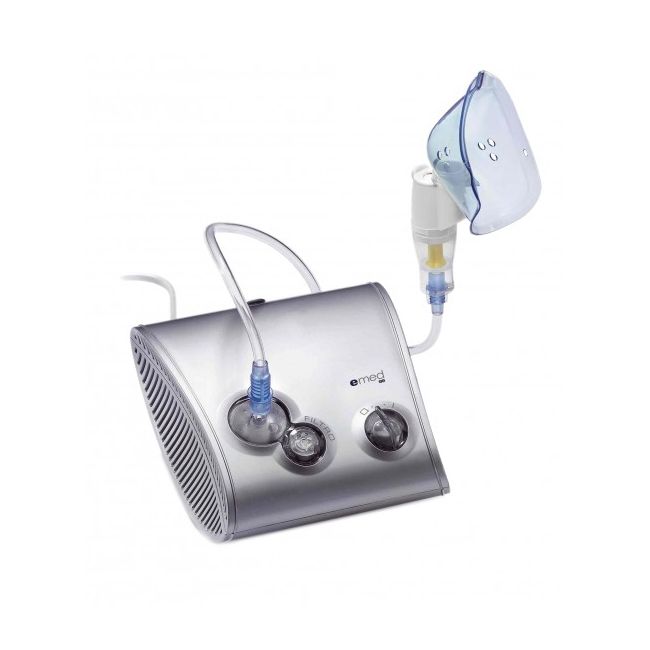 Nebulizator cu piston Emed A440 aparat aerosoli pentru copii si adulti - SOLEMA440